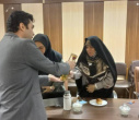گزارش تصویری ولادت حضرت فاطمه الزهرا و بزرگداشت مقام زن توسط رئیس دانشکده آمار،ریاضی و رایانه