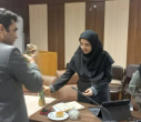 گزارش تصویری ولادت حضرت فاطمه الزهرا و بزرگداشت مقام زن توسط رئیس دانشکده آمار،ریاضی و رایانه