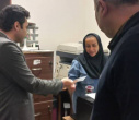 گزارش تصویری ولادت حضرت فاطمه الزهرا و بزرگداشت مقام زن توسط رئیس دانشکده آمار،ریاضی و رایانه
