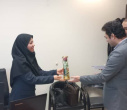 گزارش تصویری ولادت حضرت فاطمه الزهرا و بزرگداشت مقام زن توسط رئیس دانشکده آمار،ریاضی و رایانه