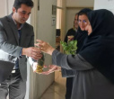 گزارش تصویری ولادت حضرت فاطمه الزهرا و بزرگداشت مقام زن توسط رئیس دانشکده آمار،ریاضی و رایانه