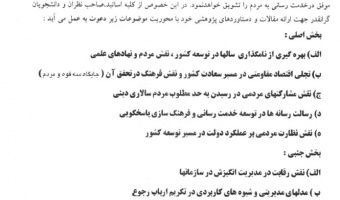 هفتمین جشنواره خدمت رسانی و پاسخگویی