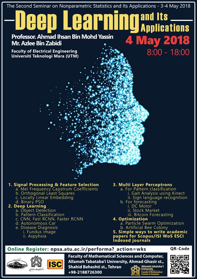 کارگاه Deep Learning and Its Applications