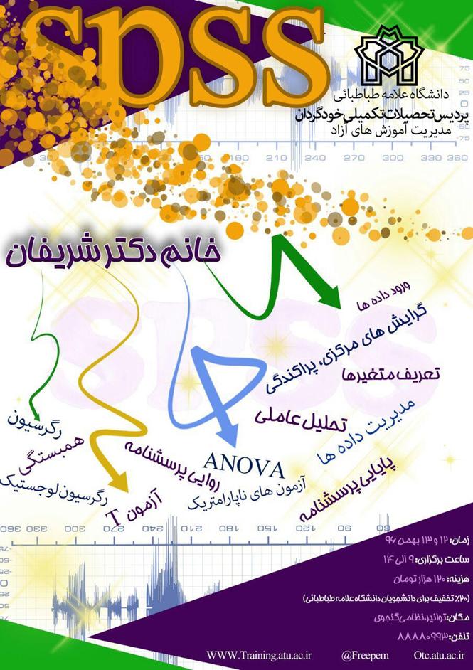 کارگاه آموزشی نرم افزار SPSS