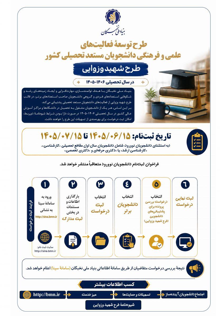 طرح توسعه فعالیت‌های علمی و فرهنگی دانشجویان مستعد تحصیلی کشور (طرح شهید وزوایی)